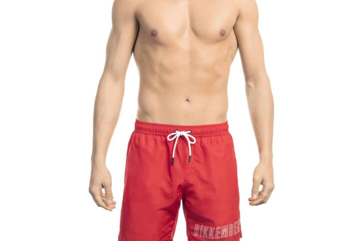Bikkembergs Beachwear BKK1MBM01_RED