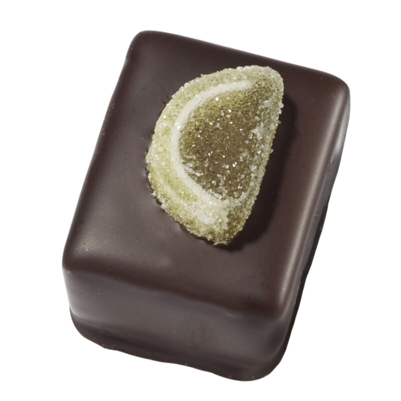 Limona - dark praline with crystallised lemon pieces 19.7g