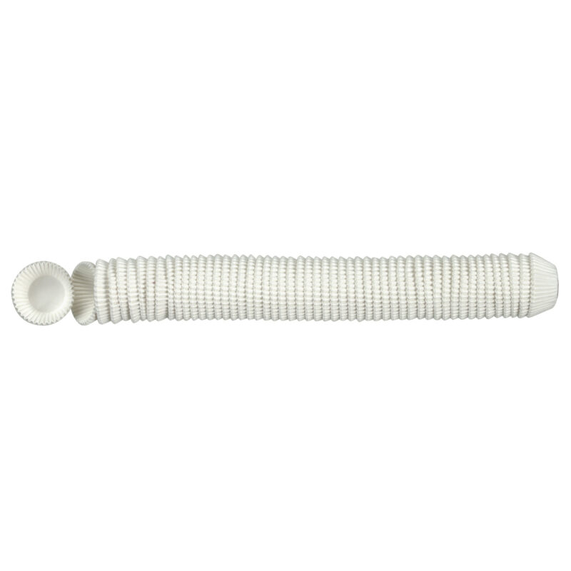 White greaseproof cups