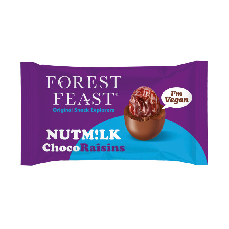 Forest Feast Nutm!lk Choco raisins in impulse pack
