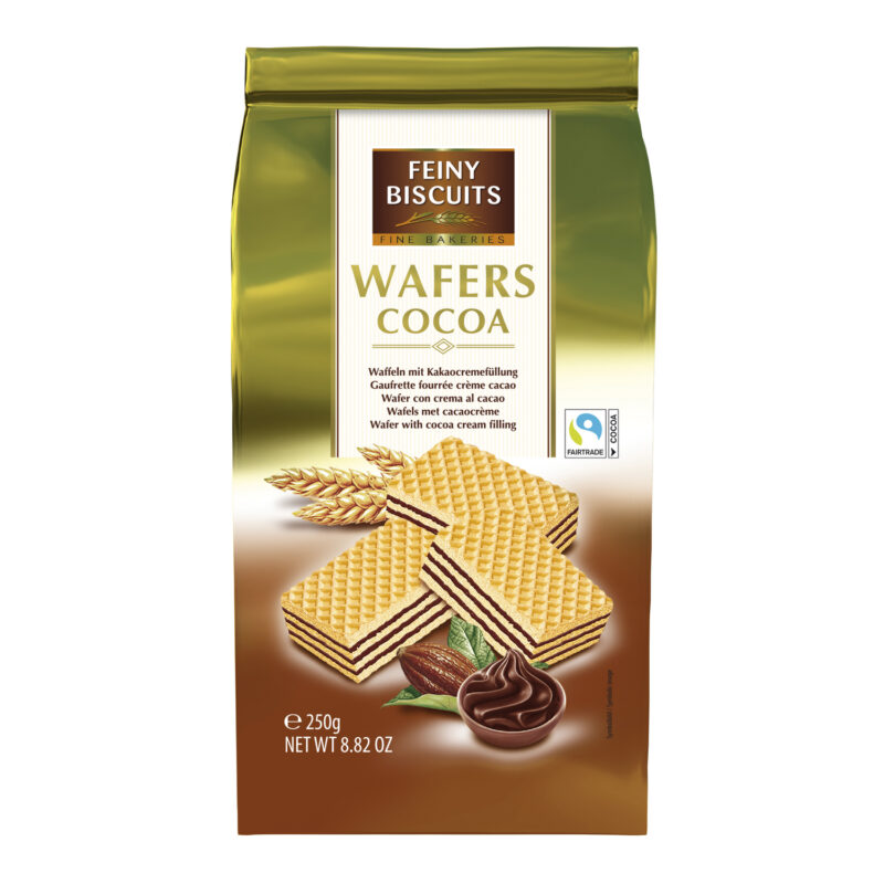 Mignon wafers with cocoa cream filling in sachet bag - VAT FREE