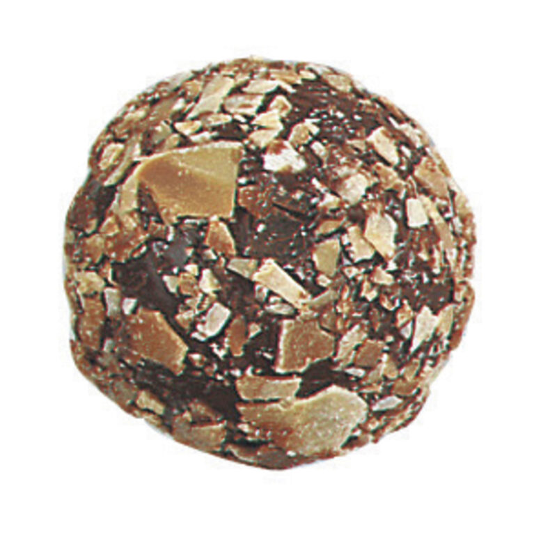 Amaretto truffle - dark amaretto rolled in almond flakes 12g