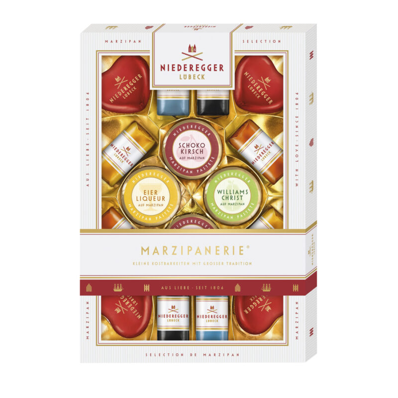 Marzipanerie - a selection of assorted marzipan treats