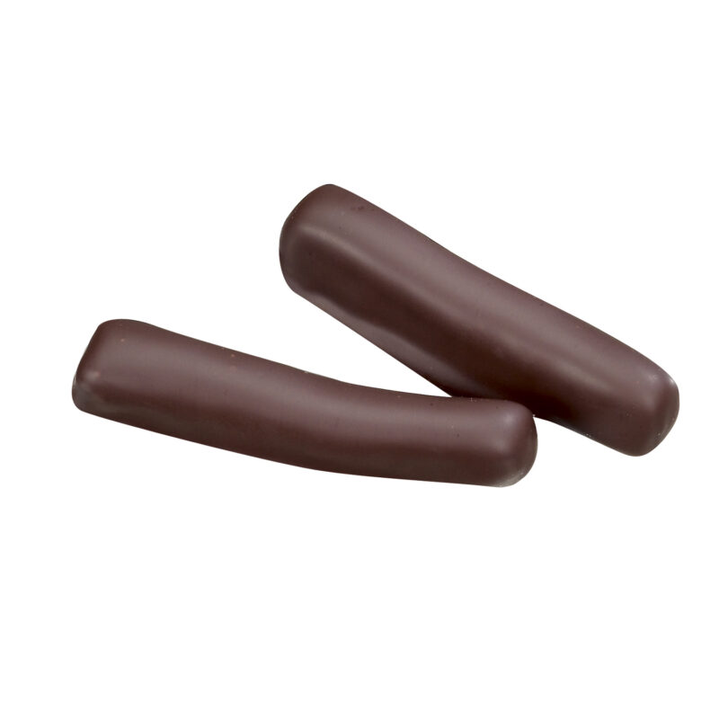 Ginger sticks - enrobed in dark chocolate
