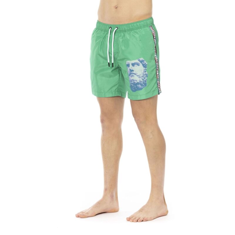 Bikkembergs Beachwear BKK1MBM13_VerdeGreen - Image 2