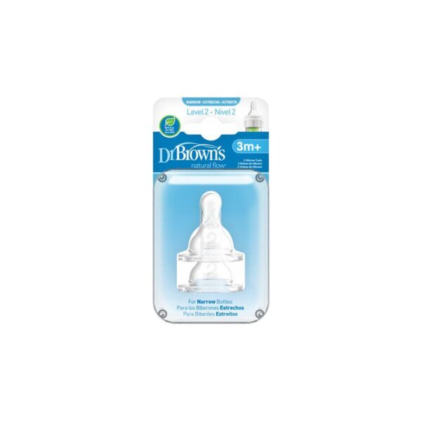 Dr.brown´s Dr Brown’s Standard Teat Level 2 Pieces
