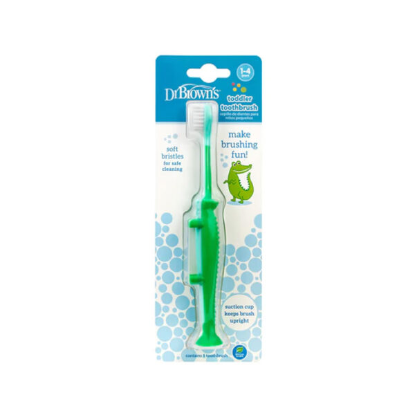 Dr. Brown’s Toothbrush 1-4 Years Crocodile
