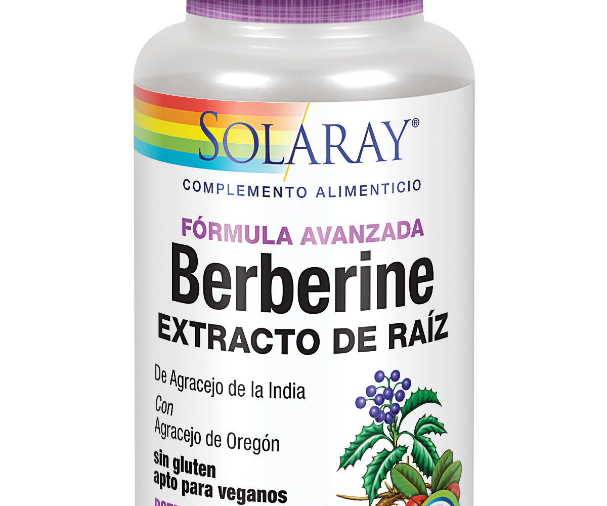 Solaray Berberine 60 Vcaps Formula Avanzana
