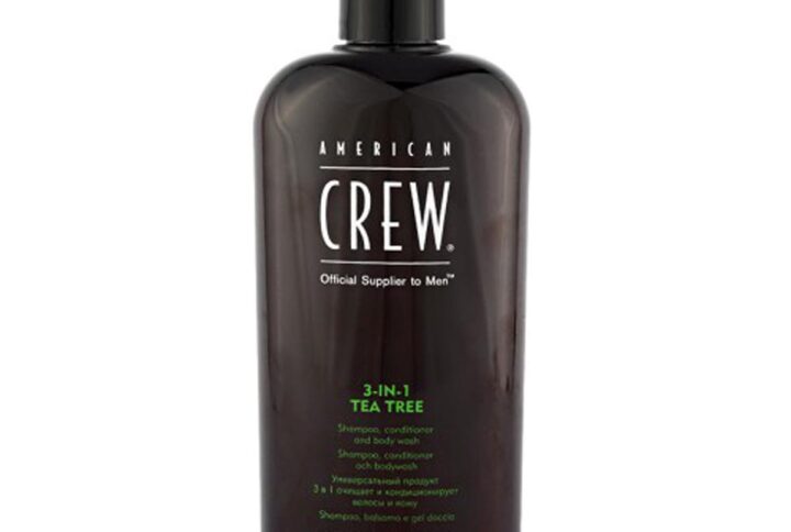 American Crew 3In1 Tea Tree Shampoo Conditioner And Body Wash 450ml