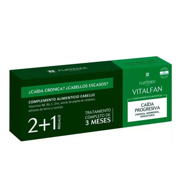 Rene Furterer Vitalfan Progressive Hair Loss 3×30 Capsules