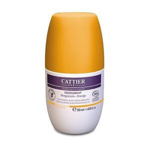 CATTIER ORGANIC CITRUS FRESH ROLL-ON DEODORANT 50ML