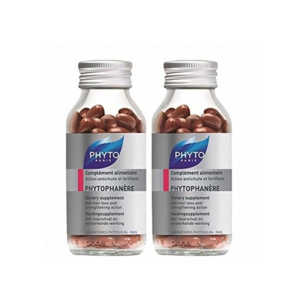 Phyto Paris Phytophanére Hair And Nails 2×120 Capsules