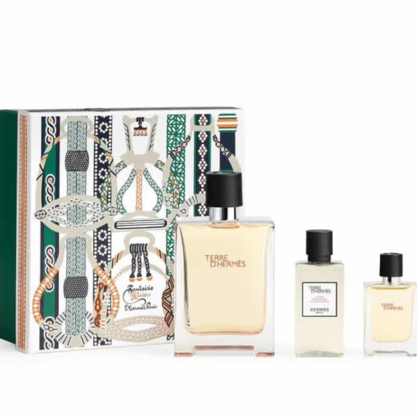 Terre D’Hermes Eau De Toilette Spray 100ml Set 3 Pieces