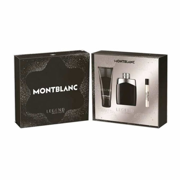 Montblanc Legend Eau De Toilette Spray 100ml Set 3 Pieces
