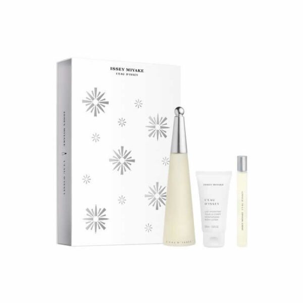 Issey Miyake L’Eau D’Issey Eau De Toilette Spray 100ml Set 3 Pieces