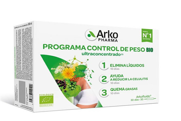 Arkopharma Weight Control Program 30 Days 10ml
