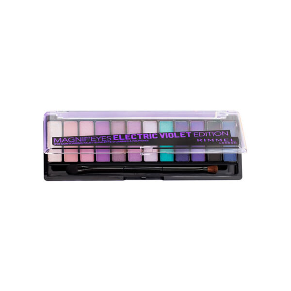 Rimmel London Magnif’Eyes Eyeshadow Palette 008 Electric Violet 12 Shades