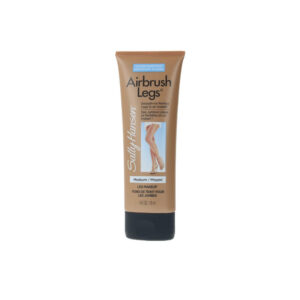 Description Sally Hansen Airbrush Legs Lotion 03 Medium Glow delivers flawless-looking legs with its innovative airbrush technology. This self-tanning lotion conceals veins, blemishes, and uneven skin tones while leaving a natural, radiant finish. The Medium Glow shade offers a soft, sun-kissed color perfect for medium skin tones. Enriched with hydrating ingredients, it keeps legs soft, smooth, and glowing all day. Ideal for everyday wear or special occasions, it provides streak-free, effortless coverage that looks natural and polished. Key Benefits: Instantly evens skin tone and hides imperfections Delivers a natural, radiant, sun-kissed glow Lightweight, fast-absorbing, and streak-free Hydrates and smooths skin Medium Glow shade ideal for medium skin tones Perfect for daily wear or special occasions How to Use: Apply to clean, exfoliated legs. Massage in circular motions until fully absorbed. Wash hands immediately after application. Reapply as needed to enhance glow.
