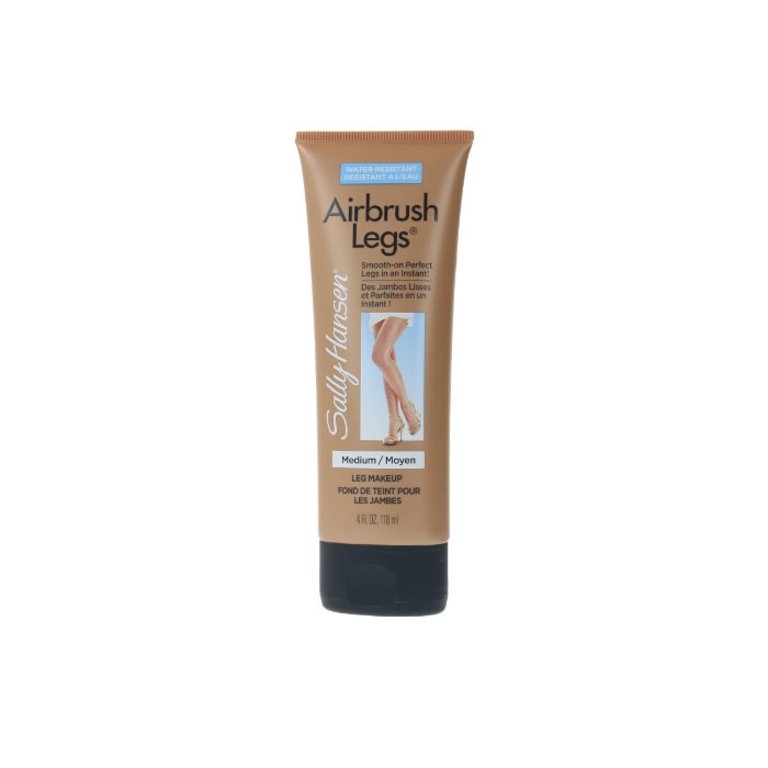 Description Sally Hansen Airbrush Legs Lotion 03 Medium Glow delivers flawless-looking legs with its innovative airbrush technology. This self-tanning lotion conceals veins, blemishes, and uneven skin tones while leaving a natural, radiant finish. The Medium Glow shade offers a soft, sun-kissed color perfect for medium skin tones. Enriched with hydrating ingredients, it keeps legs soft, smooth, and glowing all day. Ideal for everyday wear or special occasions, it provides streak-free, effortless coverage that looks natural and polished. Key Benefits: Instantly evens skin tone and hides imperfections Delivers a natural, radiant, sun-kissed glow Lightweight, fast-absorbing, and streak-free Hydrates and smooths skin Medium Glow shade ideal for medium skin tones Perfect for daily wear or special occasions How to Use: Apply to clean, exfoliated legs. Massage in circular motions until fully absorbed. Wash hands immediately after application. Reapply as needed to enhance glow.