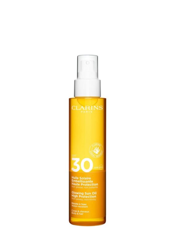 Clarins Aceite Solar Spray Alta Protección Uva – Uvb Spf30 – Cuerpo 150ml