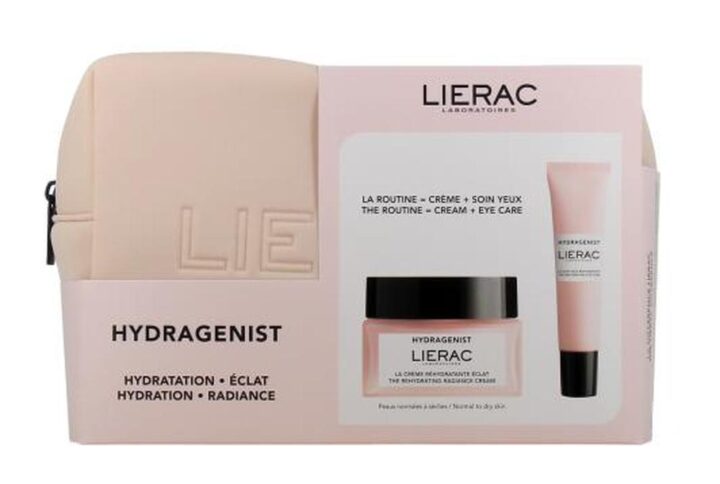 Lierac Hydragenist Moisturizing Radiance Cream 50ml Set 3 Pieces