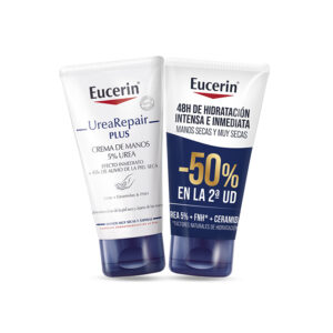 Eucerin Repair Pack Crema Manos 2 Unidad 50%
