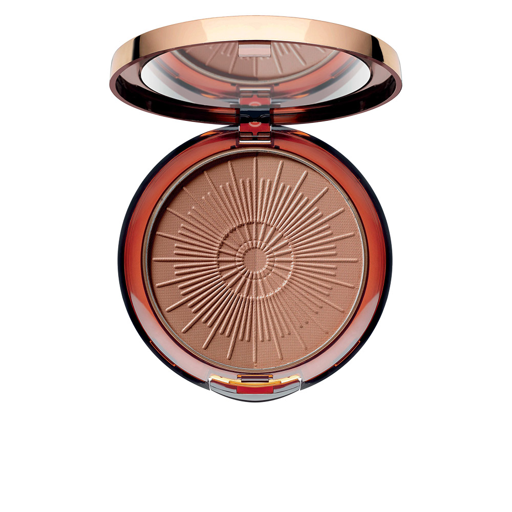 Long-lasting bronzing powder