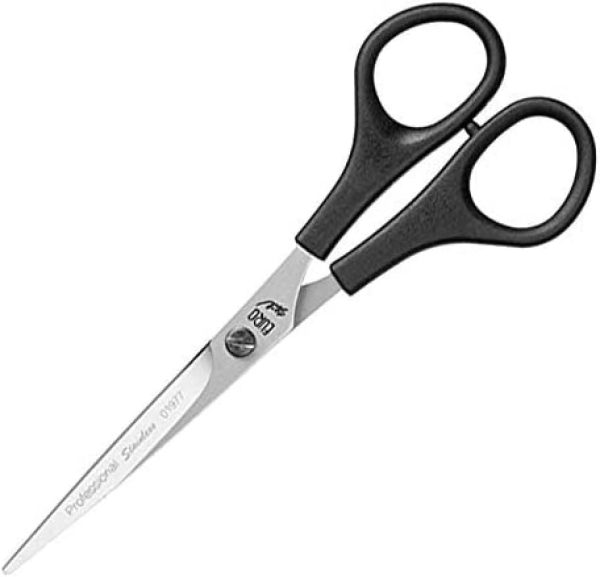 Eurostil Mango Plastico Tijera 6 Pulgadas 1un