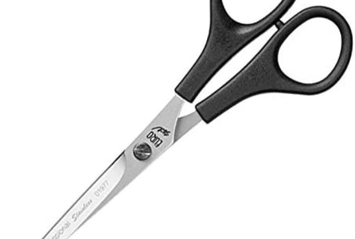 Eurostil Mango Plastico Tijera 6 Pulgadas 1un