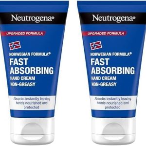Neutrogena Double Hand Cream Fast Absorption 2x75ml