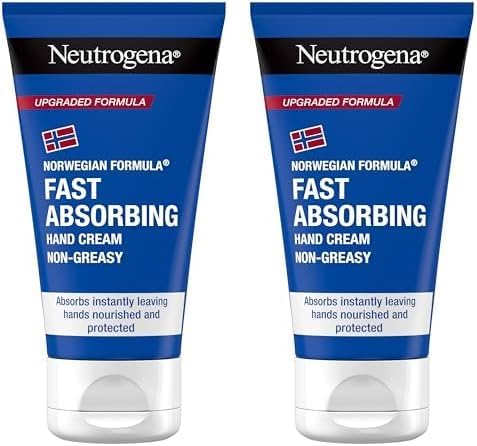 Neutrogena Double Hand Cream Fast Absorption 2x75ml