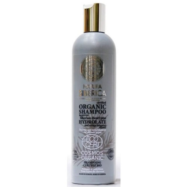 Natura Siberica Certified Organic Shampoo Volume And Nourishement 400ml