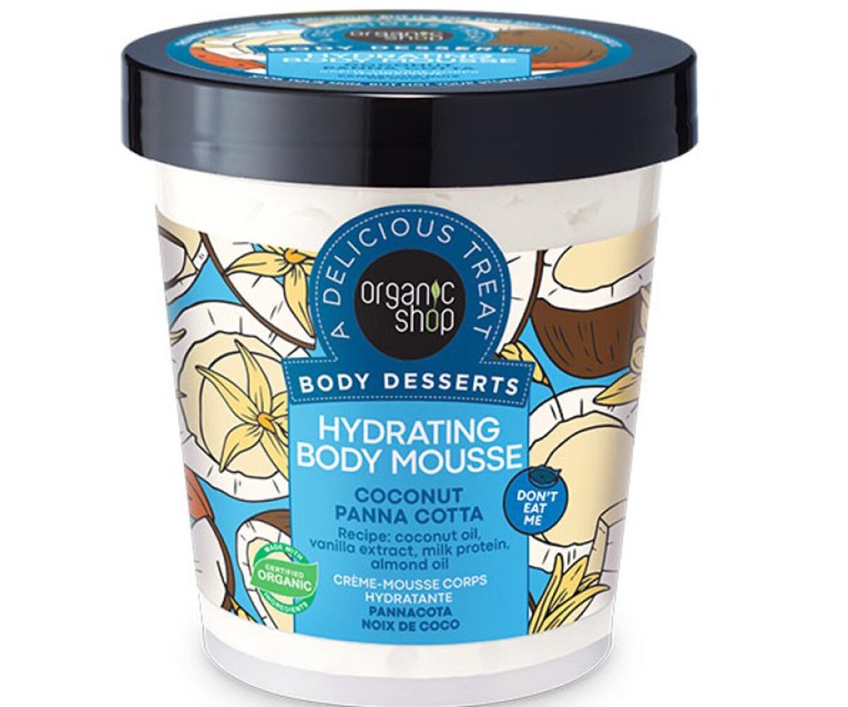Organic Shop Hydrating Espuma Corporal Coconut y Pannacotta