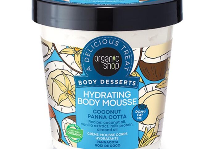 Organic Shop Hydrating Espuma Corporal Coconut y Pannacotta