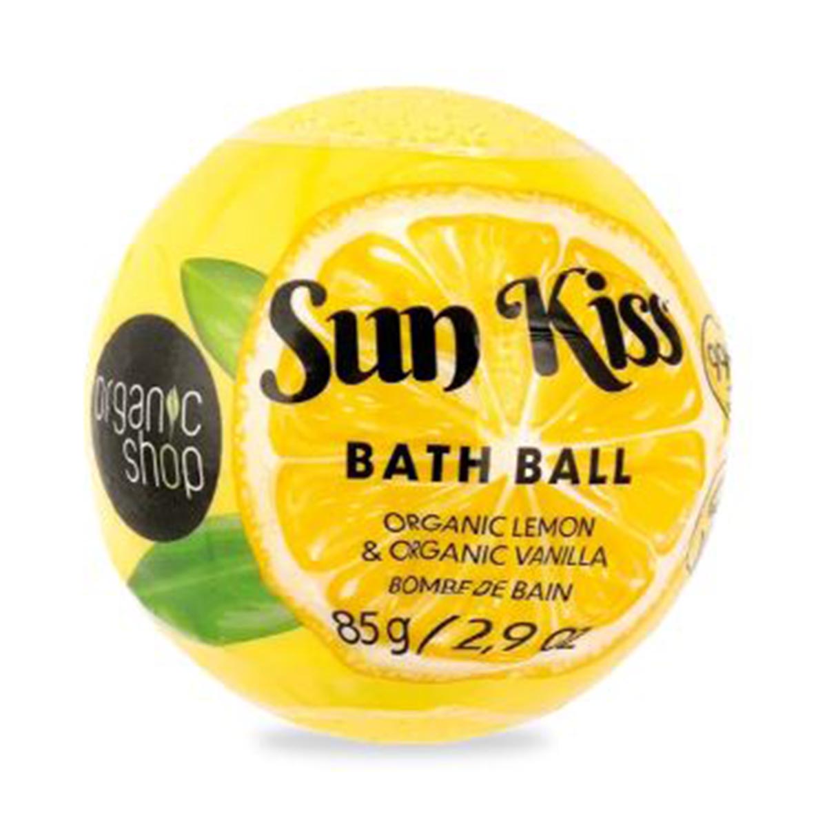 Natura Siberica Sun Kiss Bomba De Baño Organic Lemon
