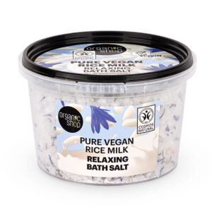 Organic Shop Pure Vegan Rice Milk Sales De Baño Relajantes