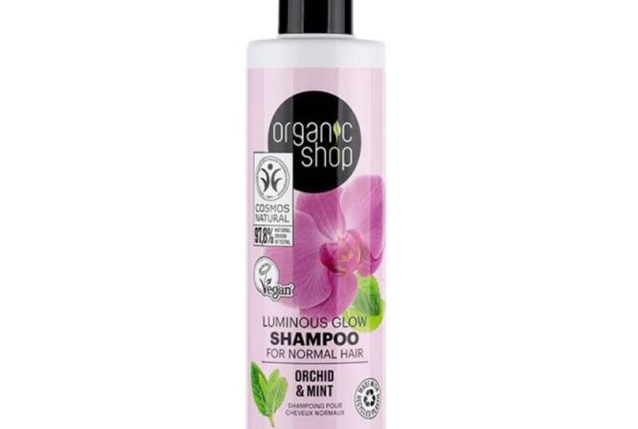 Organic Shop Natura Siberica Orchid y Mint Champu Cabello Normal