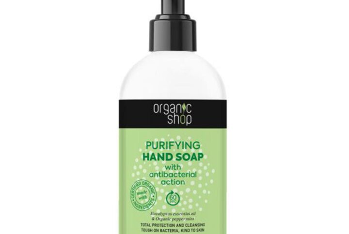Organic Shop Anti-Bacterial Jabon De Manos Jabon De Manos Purificante 500ml