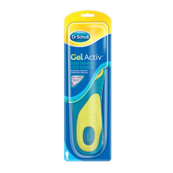 scholl men's gel active everyday insoles