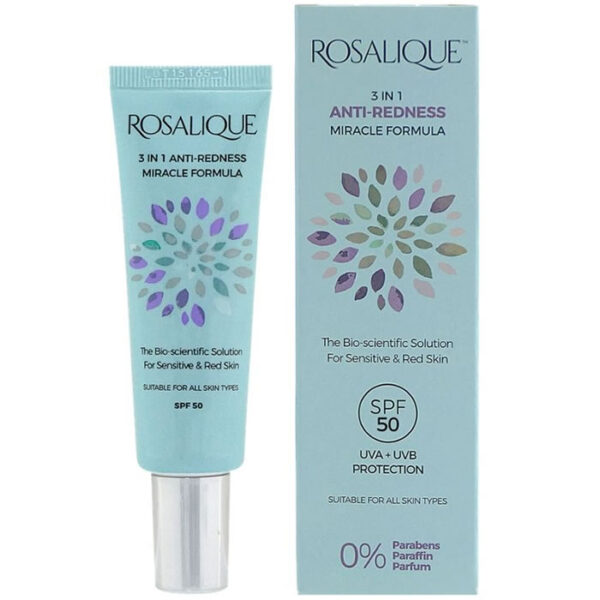 Rosalique 3 In 1 Anti-Redness Miracle Formula Spf50 30ml