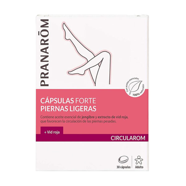 Pranarôm Circularom Forte Light Legs And Circulatory Comfort 30 Capsules