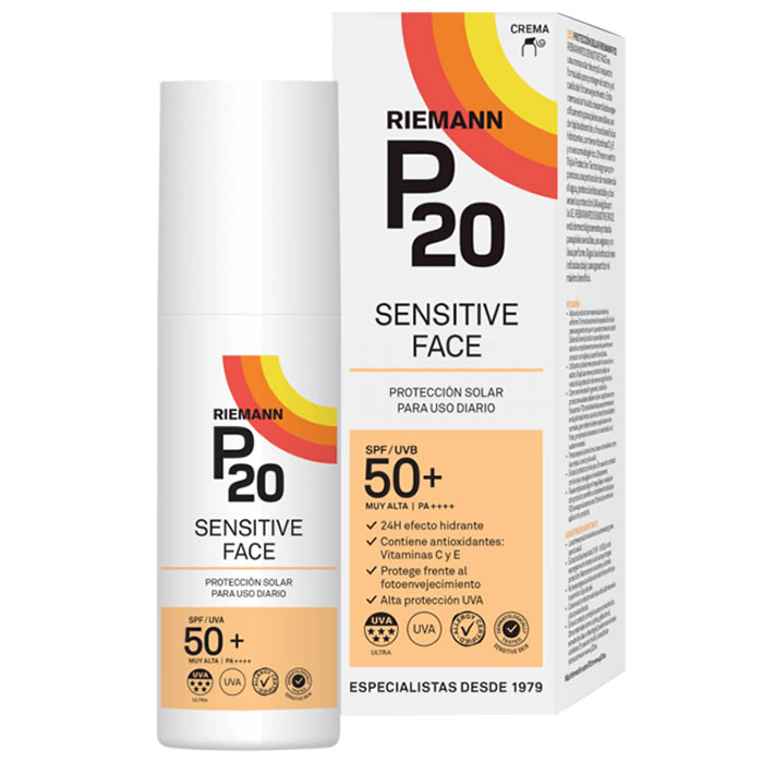 Riemann P20 Protección Solar Sensitive Face Spf50+ 50g