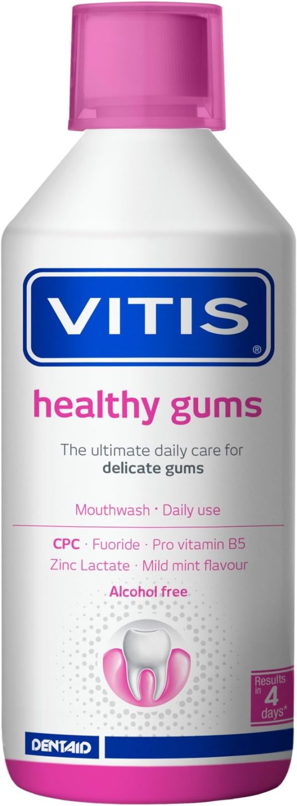 Vitis Pack Gums Paste 100ml + Mouthwash 500ml