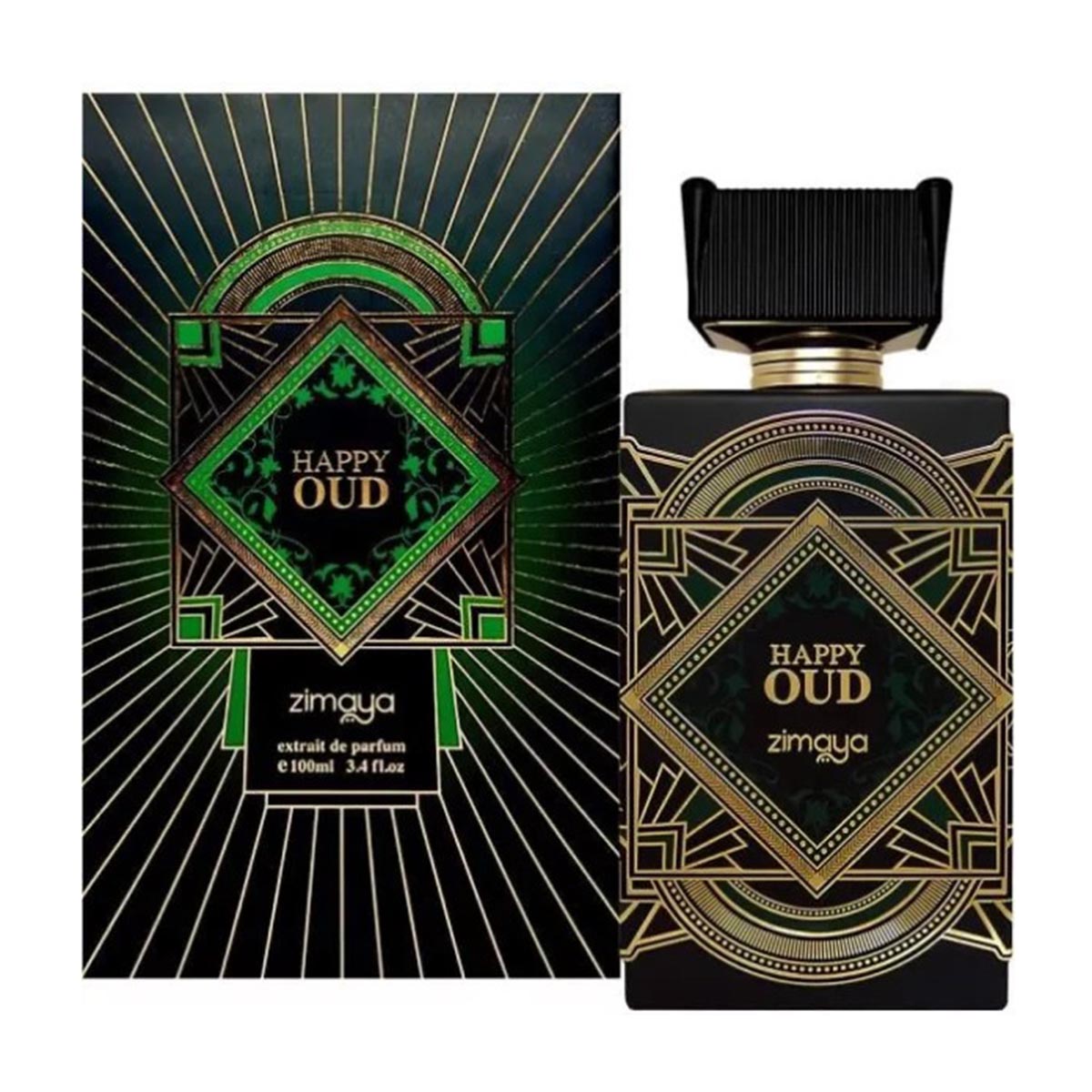 Unisex Happy Oud Extrait de Parfum Spray 3.4 oz Fragrances