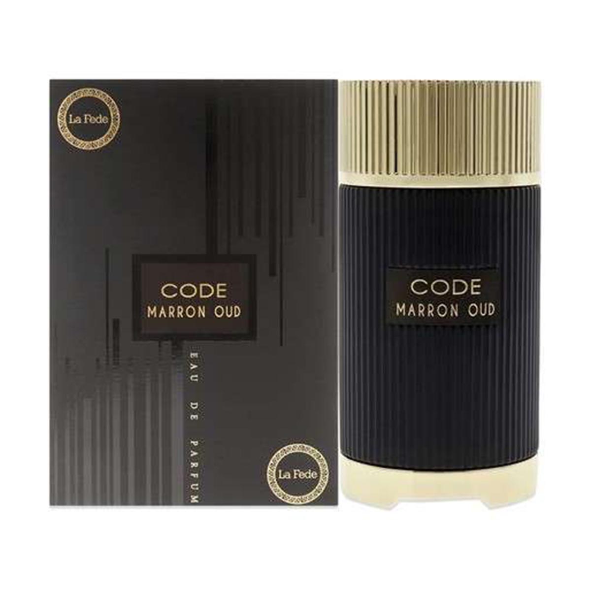 Khadlaj Perfumes La Fede Code Marron Oud Eau De Parfum