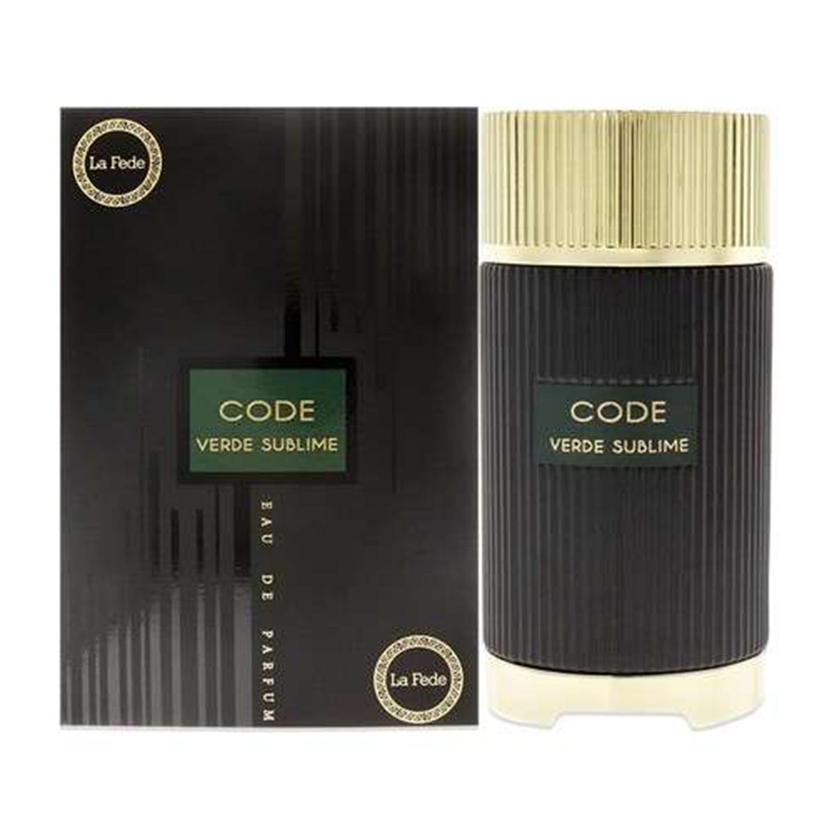Khadlaj Perfumes La Fede Code Verde Sublime Eau De Parfum