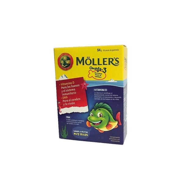 Moller´s Moller’s Omega 3 45 Gummy Fishes