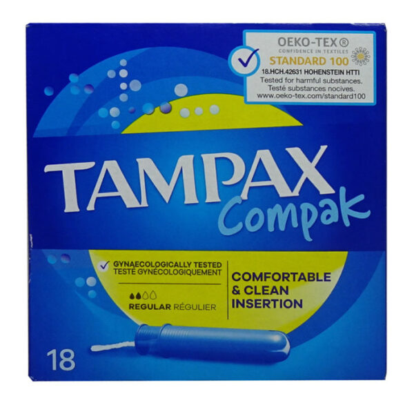 Tampax Compak Regular 18 Units