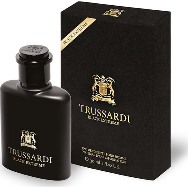 Trussardi Black Extreme Eau De Toilette Spray 30ml