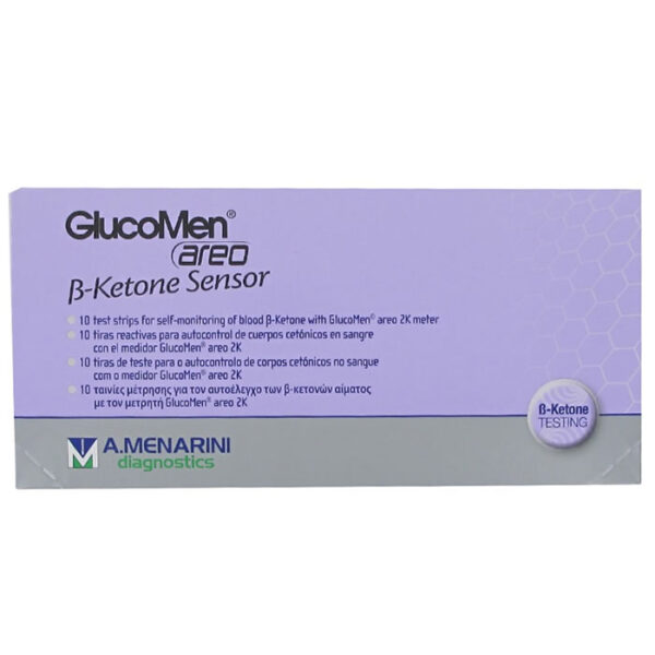 Glucomen Areo Sensor B-Ketone 10 Test Strips